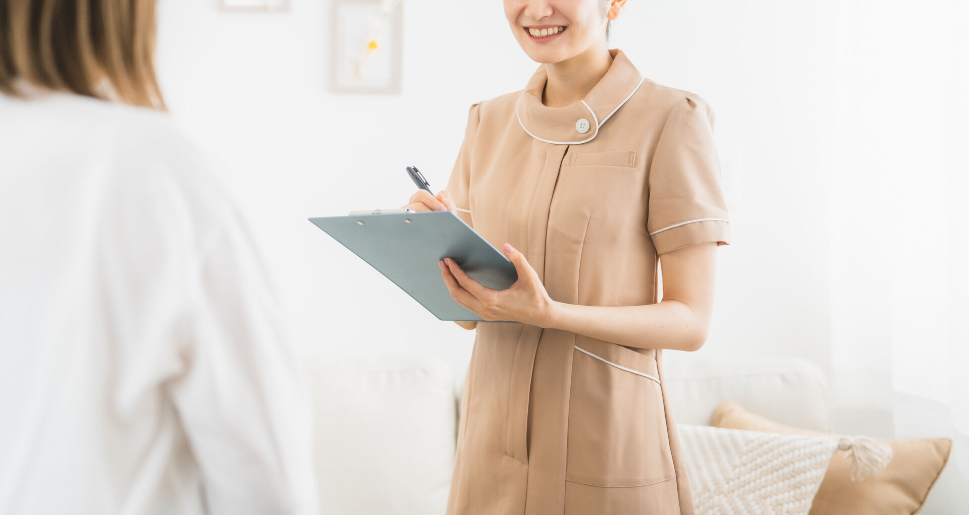 悩みやご希望を伺うカウンセリング